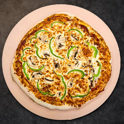 All Dressed Pizza (pepperoni, mushrooms, cheese, green peppers)