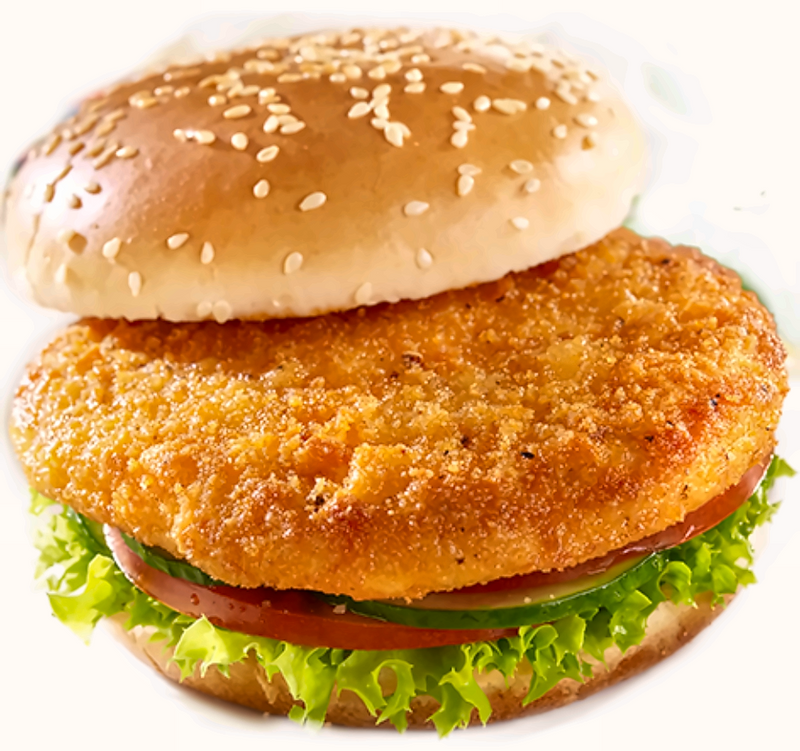 Breaded Chicken Burger