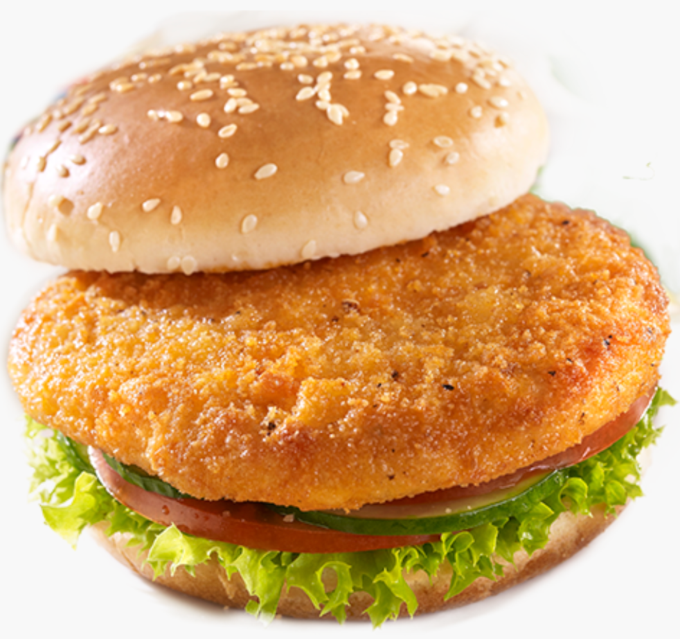 Breaded Chicken Burger