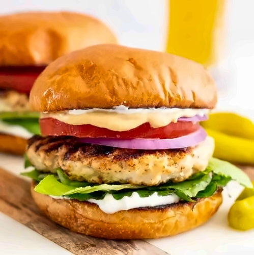 Grilled Chicken Burger