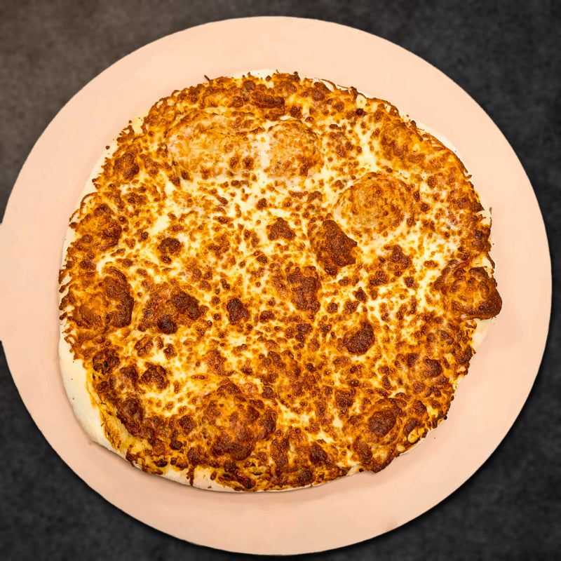Napolitana Pizza (cheese, cheese, cheese)