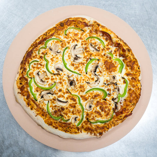 All Dressed Pizza (pepperoni, mushrooms, cheese, green peppers)