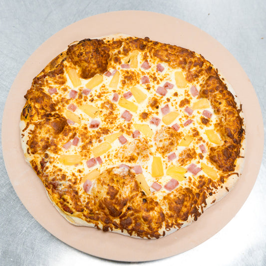 Hawaiian Pizza (cheese, ham, pineapple)